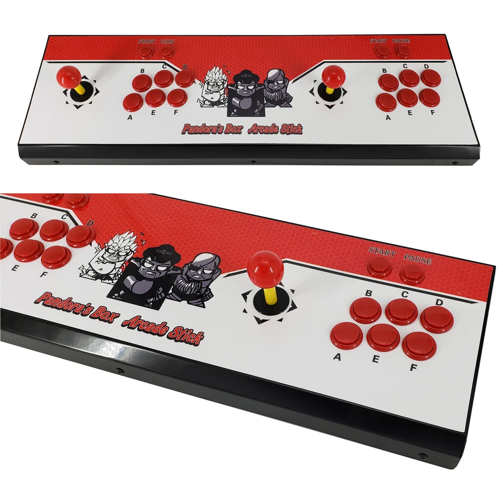 1300 games console/ Pandora Box 6 arcade board/ joystick game controller/ VGA and HIDM output
1300 games console/ Pandora Box 6 arcade board/ joystick game controller/ VGA and HIDM output