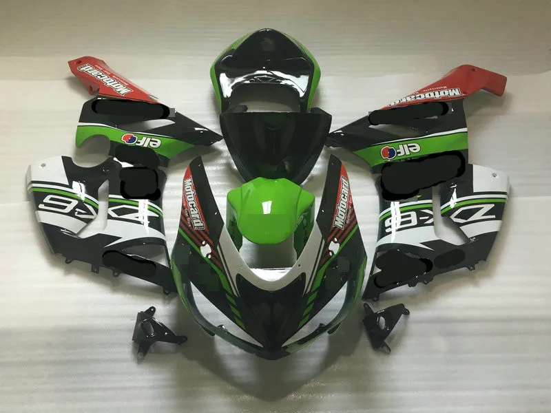 Высококачественный мотоциклетный комплект обтекателей для KAWASAKI Ninja ZX6R 636 05 06 ZX 6R