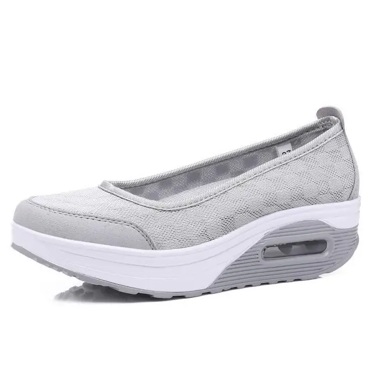 Women Breathable Mesh Slip On Height Increasing Swing Shoes Outdoor Walking Sports Wedge Sneakers Platforms Shoes
Women Breathable Mesh Slip On Height Increasing Swing Shoes Outdoor Walking Sports Wedge Sneakers Platforms Shoes