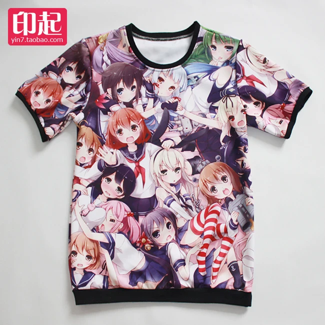 Anime collection Cosplay Fashion casual student men and women Full-color T-shirt
Anime collection Cosplay Fashion casual student men and women Full-color T-shirt