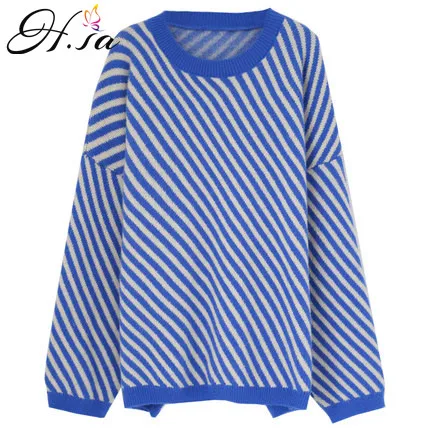 H.SA Winter Women Clothes 2018 Oversized Striped Pullover and Sweater Oneck Chic Jumpers Sweet Girls Knitwear Warm Winter Tops
H.SA Winter Women Clothes 2018 Oversized Striped Pullover and Sweater Oneck Chic Jumpers Sweet Girls Knitwear Warm Winter Tops