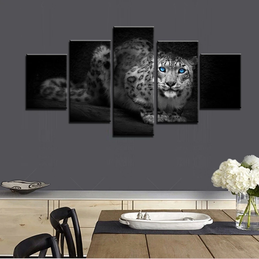 Black and White Leopard Panthera Onca Blue Eyes Poster Prints for Living Room Wall Art Wolf Penguin Pig Bathroom Home Decor
Black and White Leopard Panthera Onca Blue Eyes Poster Prints for Living Room Wall Art Wolf Penguin Pig Bathroom Home Decor