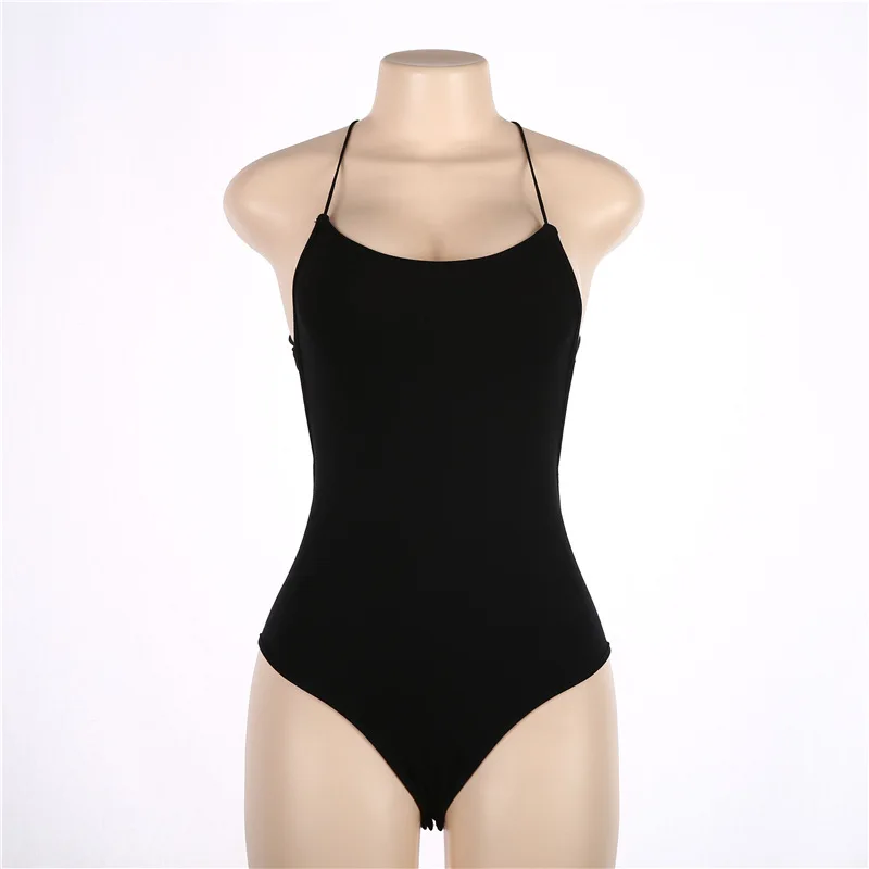 NANABUBU Strappy Backless Bodysuit Women Black Sleeveless Summer Beach Hot Bodysuits 2018 Scoop Neck Cross Slim Cami Bodysuit
NANABUBU Strappy Backless Bodysuit Women Black Sleeveless Summer Beach Hot Bodysuits 2018 Scoop Neck Cross Slim Cami Bodysuit