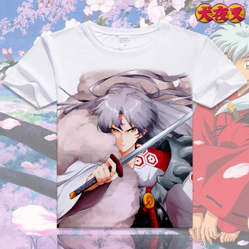 New Anime InuYasha Cosplay T-Shirt Short Sleeve O-Neck T-shirt Cotton T Shirt for Women/Men Summer Clothes Basic Tees S-XXXL
New Anime InuYasha Cosplay T-Shirt Short Sleeve O-Neck T-shirt Cotton T Shirt for Women/Men Summer Clothes Basic Tees S-XXXL