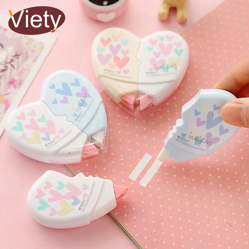 Cute Love Heart Cat Claw Correction Tape Material Escolar Kawaii Stationery Office School Supplies Papelaria 10M
Cute Love Heart Cat Claw Correction Tape Material Escolar Kawaii Stationery Office School Supplies Papelaria 10M