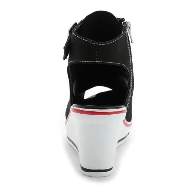Woman Sandals Women Wedges Shoes Female Casual Canvas Shoes 2019 Spring Autumn High Top Wedges Sandals Women Shoes Size 35-43
Woman Sandals Women Wedges Shoes Female Casual Canvas Shoes 2019 Spring Autumn High Top Wedges Sandals Women Shoes Size 35-43