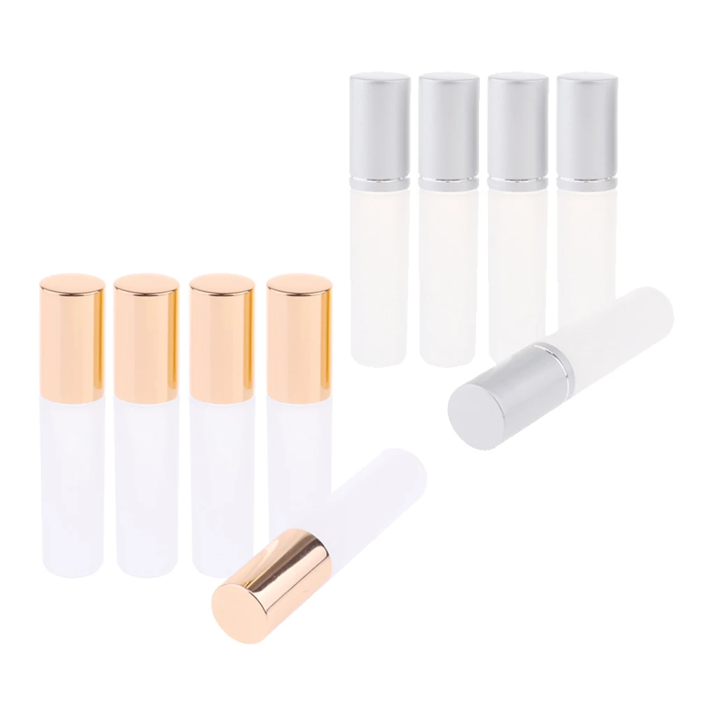 Perfeclan 5 Pieces 5ML Empty PP Roll On Bottles for Essential Oil Perfume Makeup Liquids - Refillable/Reusable
Perfeclan 5 Pieces 5ML Empty PP Roll On Bottles for Essential Oil Perfume Makeup Liquids - Refillable/Reusable