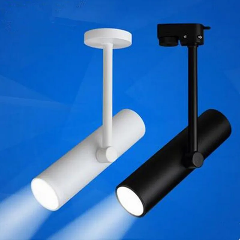 Adjustable 12W 15W COB LED Track Lighting Black White Body LED Track Lamps Rail Spotlight for Stores Shops Home Commerical 6pcs
Adjustable 12W 15W COB LED Track Lighting Black White Body LED Track Lamps Rail Spotlight for Stores Shops Home Commerical 6pcs