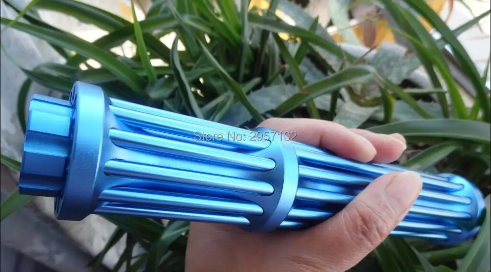 AAA High Power Military 450nm 100w 100000m Blue Laser Pointer Flashlight Light Burn match candle lit cigarette wicked Hunting
AAA High Power Military 450nm 100w 100000m Blue Laser Pointer Flashlight Light Burn match candle lit cigarette wicked Hunting