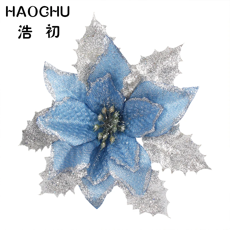 HAOCHU 5 шт./компл. 17 см украшения для рождественской елки домашний Декор цветы 17 см цветы для рождественской елки Свадебный орнамент Декор
HAOCHU 5 шт./компл. 17 см украшения для рождественской елки домашний Декор цветы 17 см цветы для рождественской елки Свадебный орнамент Декор