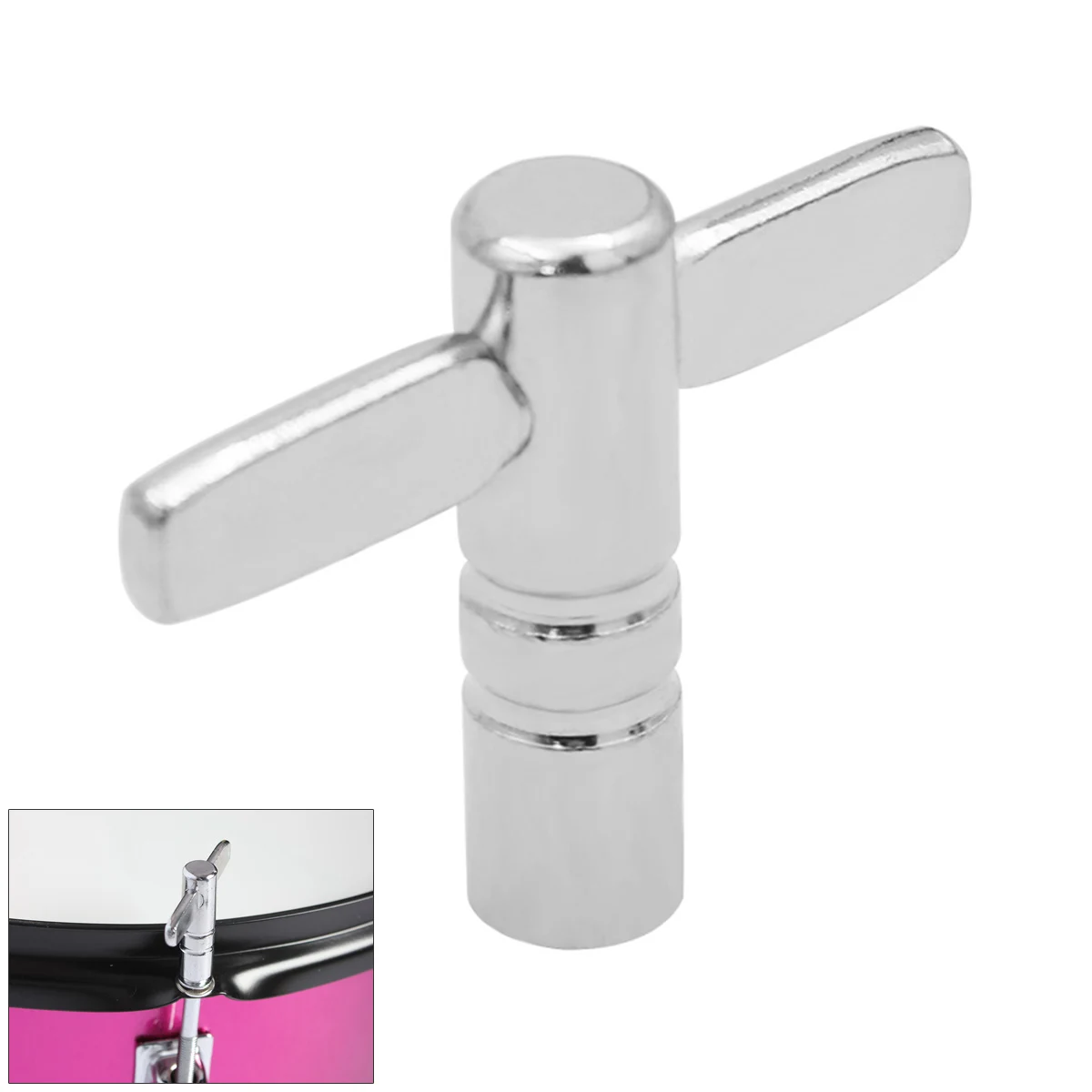 Durable Portable High Grade Zinc Alloy T Shaped Jazz Snare Drum Key Quick Remove Wrench Drum Head Turnings Accessories
Durable Portable High Grade Zinc Alloy T Shaped Jazz Snare Drum Key Quick Remove Wrench Drum Head Turnings Accessories