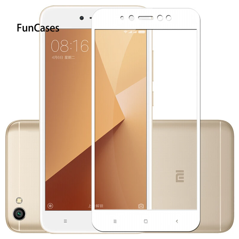 Закаленное стекло для Red mi Note 5 Pro 6 6A защита на весь экран Xiao 5S 4 4X 5A Plus 5X|Защитные