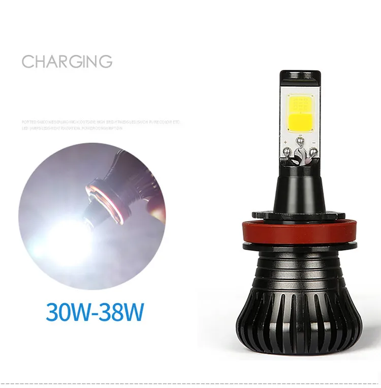 Car led Bulb Fog Lights Dual Color Flash automobiles H3 H8 H11 9005 HB3 HB4 9005 9006 H27 880 881 6000k White Blue Yellow 30W
Car led Bulb Fog Lights Dual Color Flash automobiles H3 H8 H11 9005 HB3 HB4 9005 9006 H27 880 881 6000k White Blue Yellow 30W