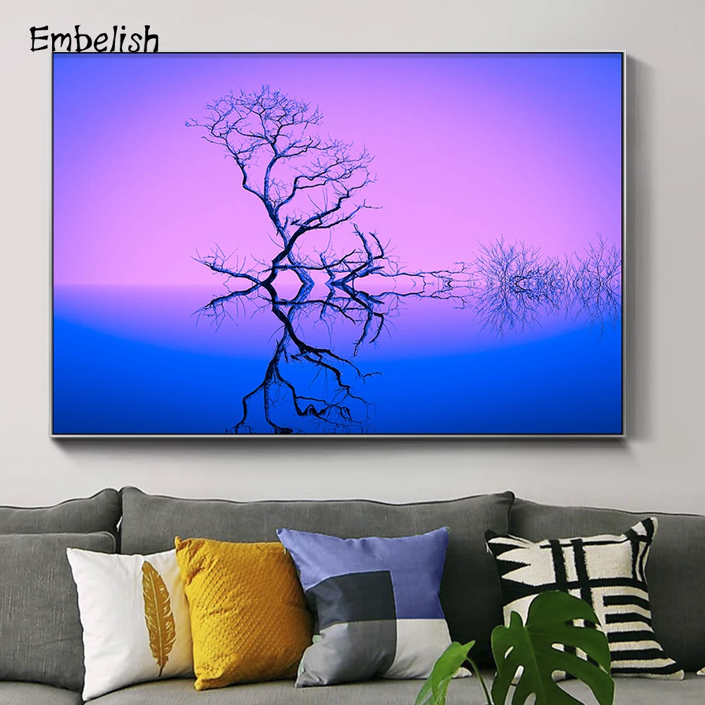 Embelish 1 Pieces New Arrival Abstract Tree In The Lake Landscape HD Print Canvas Painting Modern Home Decor Wall Picture Poster
Embelish 1 Pieces New Arrival Abstract Tree In The Lake Landscape HD Print Canvas Painting Modern Home Decor Wall Picture Poster