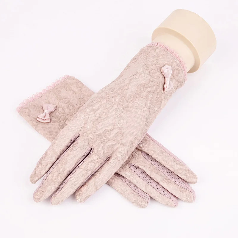 Girls Fashion Sunscreen Gloves Students Summer Outdoor Lace Mittens Female Riding Anti-skid, Breathable Luva Feminina B-9163
Girls Fashion Sunscreen Gloves Students Summer Outdoor Lace Mittens Female Riding Anti-skid, Breathable Luva Feminina B-9163