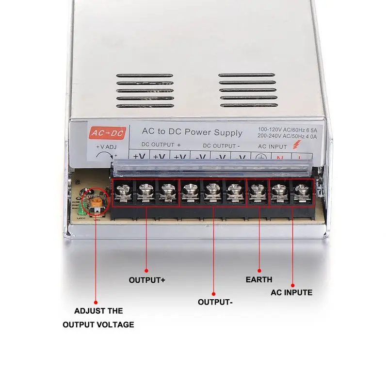 10pcs DC48V 7.5A 377.5W Switching Power Supply Adapter Driver Transformer For LED Display LED Modules
10pcs DC48V 7.5A 377.5W Switching Power Supply Adapter Driver Transformer For LED Display LED Modules