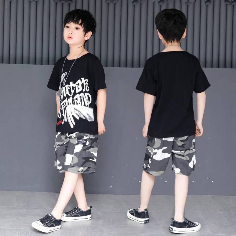 Summer Kids Boy Hip Hop Dance Costume Girl School Performance Jazz Dance Clothing Child DJ Play Drums Street Dance Wear Child 90
Summer Kids Boy Hip Hop Dance Costume Girl School Performance Jazz Dance Clothing Child DJ Play Drums Street Dance Wear Child 90