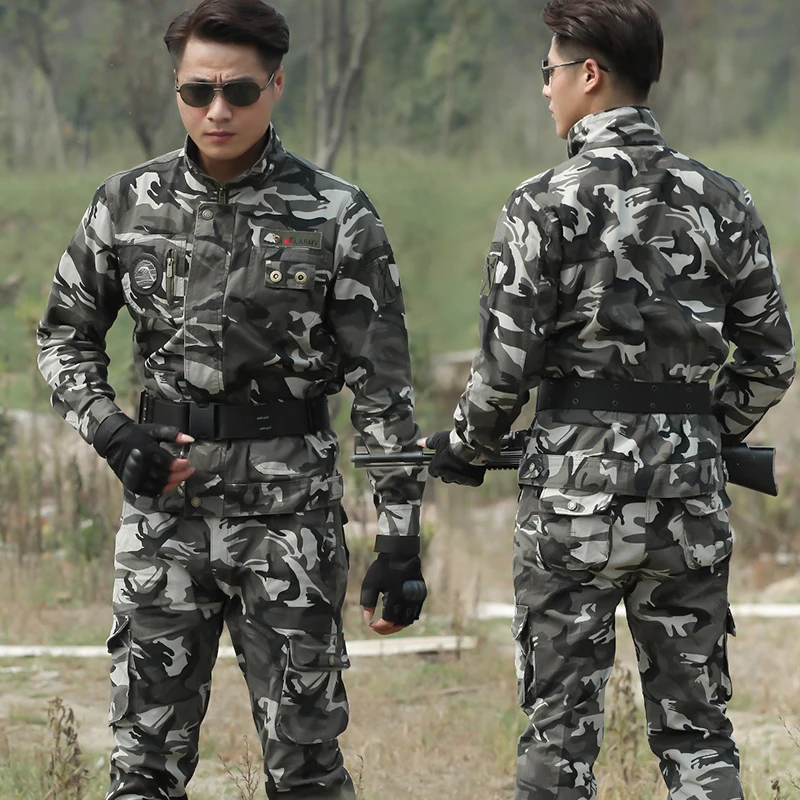 Tactical Army Military Uniform Combat Suits Jacket +pants Camouflage Tactical Working Army Suit Female Sports Sets
Tactical Army Military Uniform Combat Suits Jacket +pants Camouflage Tactical Working Army Suit Female Sports Sets