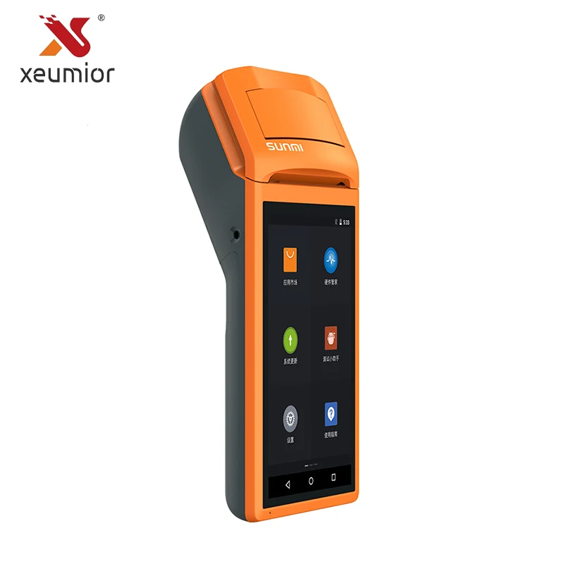 Суми V1S ручной Беспроводной Bluetooth принтер Термальность получения Сенсорный экран