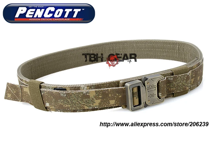TMC Hard 1.5" Shooter Belt Military Tactical Belt PenCott BadLands Nylon Tactical Belt(SKU12050736)
TMC Hard 1.5" Shooter Belt Military Tactical Belt PenCott BadLands Nylon Tactical Belt(SKU12050736)