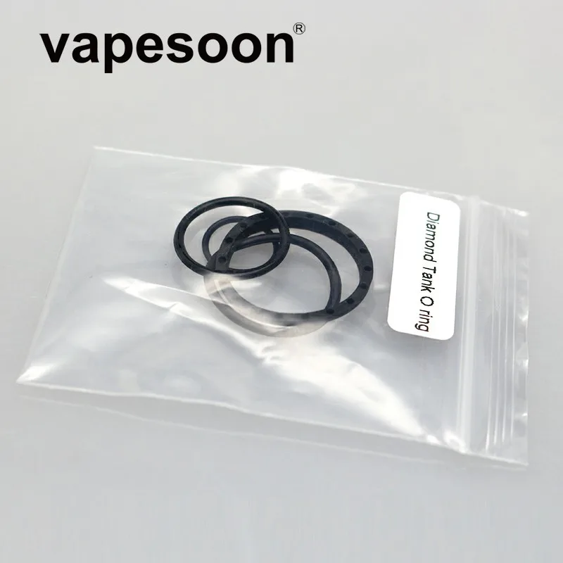 (4 Rings/pack) Rubber O-Rings Sillicone Seal Ring for IJOY DIAMOND Tank Atomizer Fit SABER 100w / Wand Kit
(4 Rings/pack) Rubber O-Rings Sillicone Seal Ring for IJOY DIAMOND Tank Atomizer Fit SABER 100w / Wand Kit