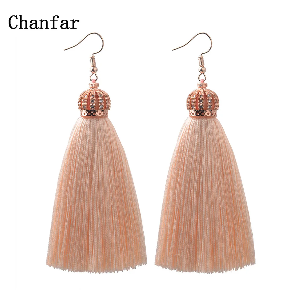 Chanfar New Arrival Copper Cubic Zirconia Tassel Earrings Crown Charm Long Dangle Statement Earring Women Wedding Party Jewelry
Chanfar New Arrival Copper Cubic Zirconia Tassel Earrings Crown Charm Long Dangle Statement Earring Women Wedding Party Jewelry