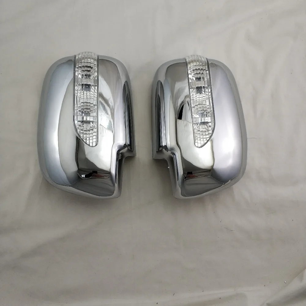 2005 2008 2010 2012 2014 For Toyota Fortuner Hilux SW4 Rearview mirror cover 2PCS ABS Chrome plated door mirror covers with Led
2005 2008 2010 2012 2014 For Toyota Fortuner Hilux SW4 Rearview mirror cover 2PCS ABS Chrome plated door mirror covers with Led