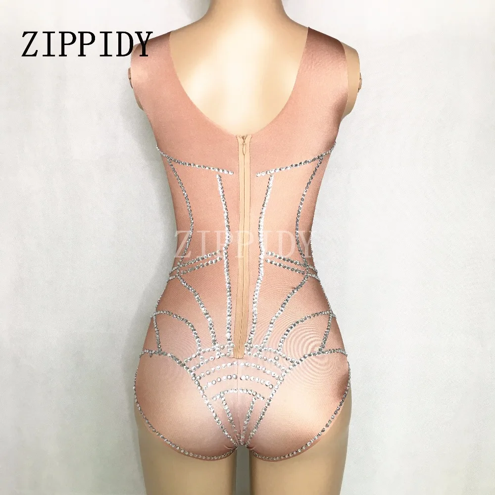 Glisten Crystals Bodysuit Sexy Bling Stretch Costume Rhinestones One-piece Outfit Performance Nightclub Show Party Dance Wear
Glisten Crystals Bodysuit Sexy Bling Stretch Costume Rhinestones One-piece Outfit Performance Nightclub Show Party Dance Wear