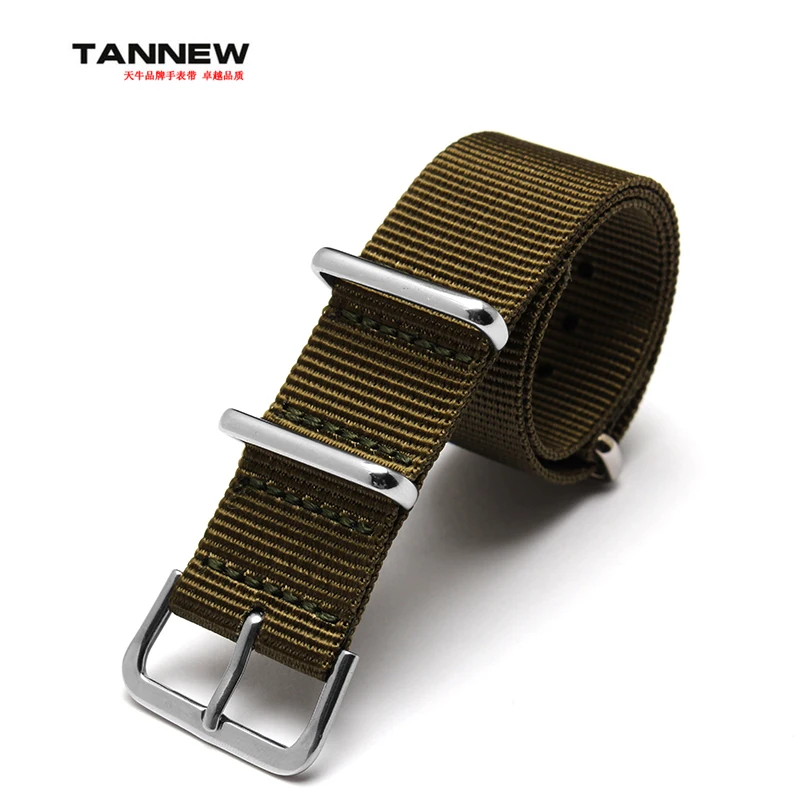 New arrived High-quality Khaki 18mm 20mm 22mm 24mm waterproof nylon strap NATO strap fashion strap 4 color buckles for choose
New arrived High-quality Khaki 18mm 20mm 22mm 24mm waterproof nylon strap NATO strap fashion strap 4 color buckles for choose