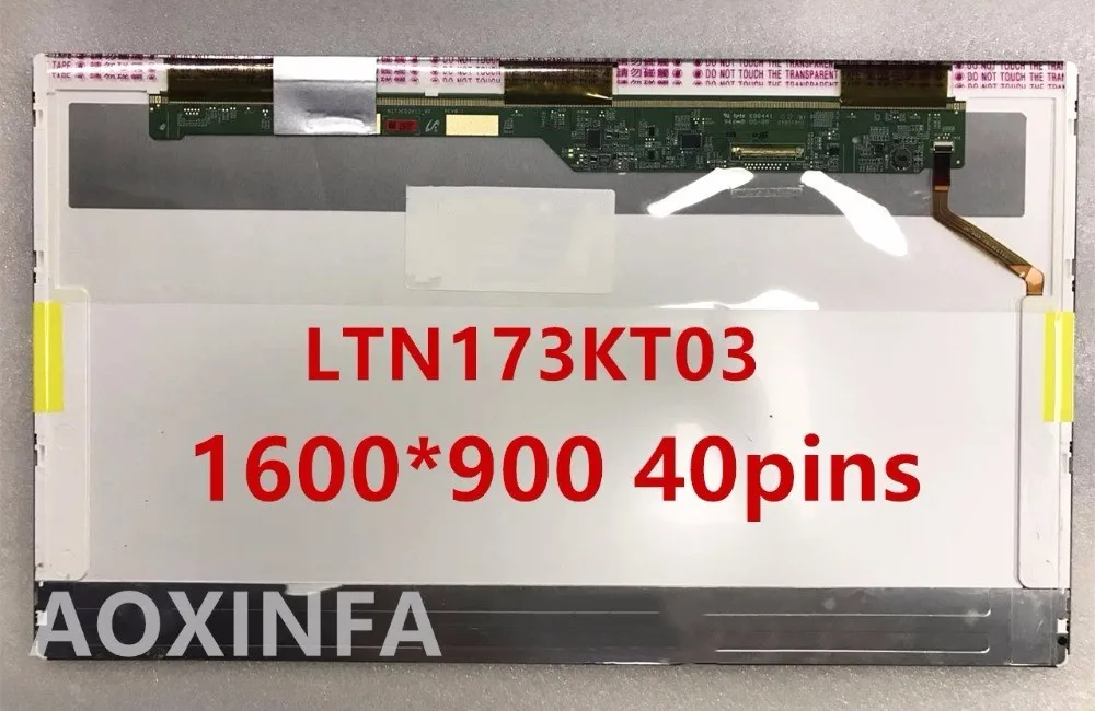 Светодиодный экран LTN173KT03, N173FGE-L23, LP173WD1-TLH2, LP173WD1-TLN1, LP173WD1-TLE1, 17,3 дюйма, 40 контактов, 1600*900
Светодиодный экран LTN173KT03, N173FGE-L23, LP173WD1-TLH2, LP173WD1-TLN1, LP173WD1-TLE1, 17,3 дюйма, 40 контактов, 1600*900