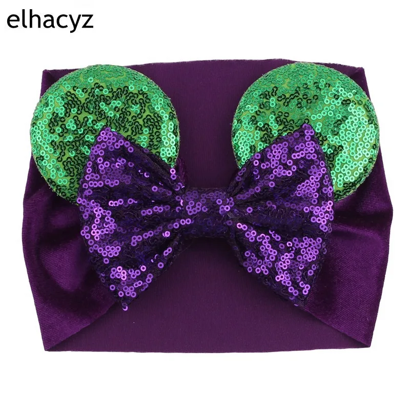 1PC Retail 5'' Sequin Bows with 3" Mouse Ears Headband DIY Party Hair Accessories Girl Soft Velvet Headwrap Kids Headwear
1PC Retail 5'' Sequin Bows with 3" Mouse Ears Headband DIY Party Hair Accessories Girl Soft Velvet Headwrap Kids Headwear