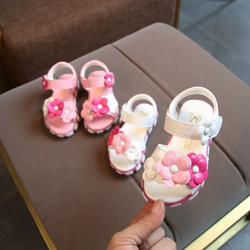 Сандалии для девочек, детская летняя обувь с цветочным рисунком, противоскользящая обувь с мягкой подошвой для девочек, обувь принцессы для...
Сандалии для девочек, детская летняя обувь с цветочным рисунком, противоскользящая обувь с мягкой подошвой для девочек, обувь принцессы для...