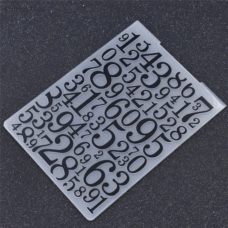 2019 Number 0-9 Plastic Template Embossing Folder For Scrapbook Photo Album Card Making Diy Crafts
2019 Number 0-9 Plastic Template Embossing Folder For Scrapbook Photo Album Card Making Diy Crafts