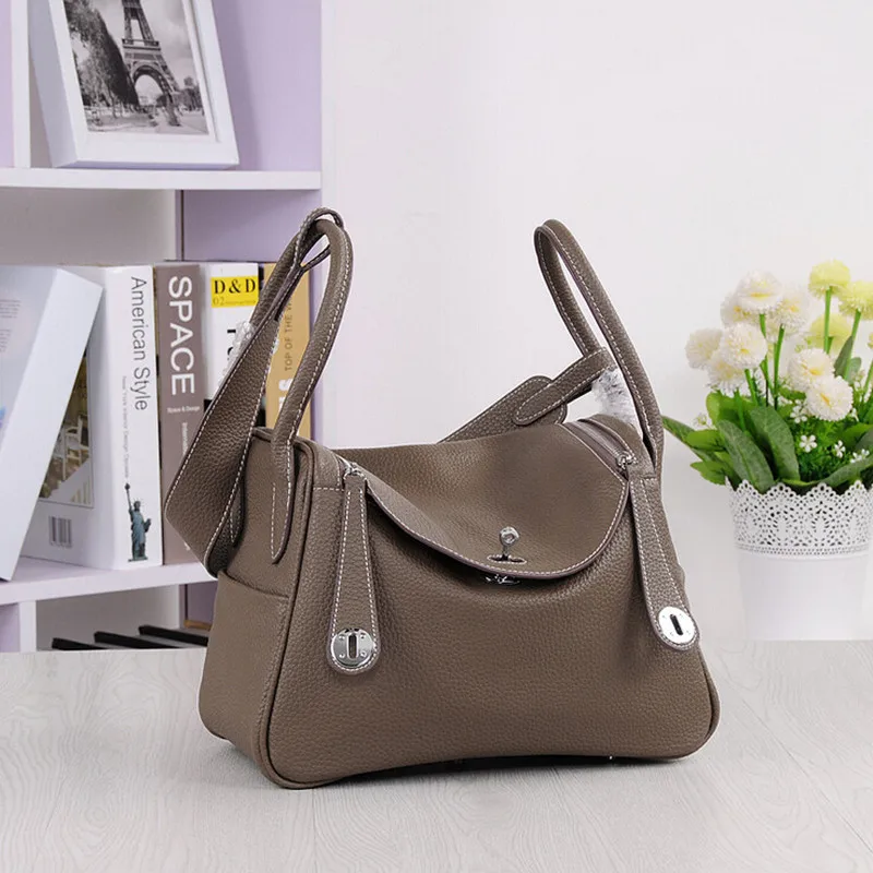 New arrival Fashion Real Genuine Leather OL Style Women Litchi Grain Handbag Tote Bag Ladies Shoulder Bags Girl Casual Bag
New arrival Fashion Real Genuine Leather OL Style Women Litchi Grain Handbag Tote Bag Ladies Shoulder Bags Girl Casual Bag