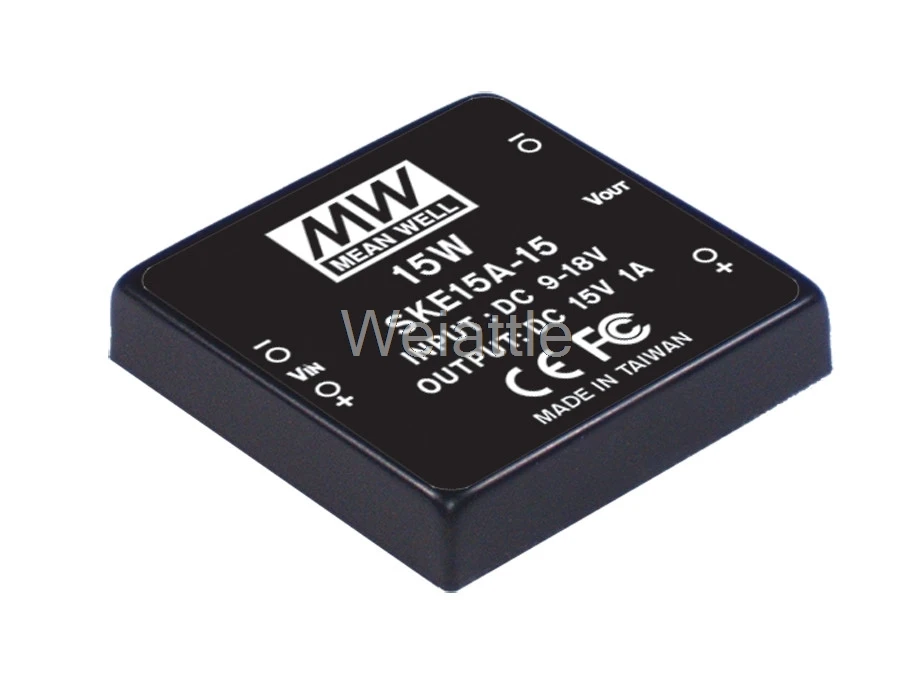 MEAN WELL original SKE15A-12 12V 1250mA meanwell SKE15 12V 15W DC-DC Regulated Single Output Converter
MEAN WELL original SKE15A-12 12V 1250mA meanwell SKE15 12V 15W DC-DC Regulated Single Output Converter