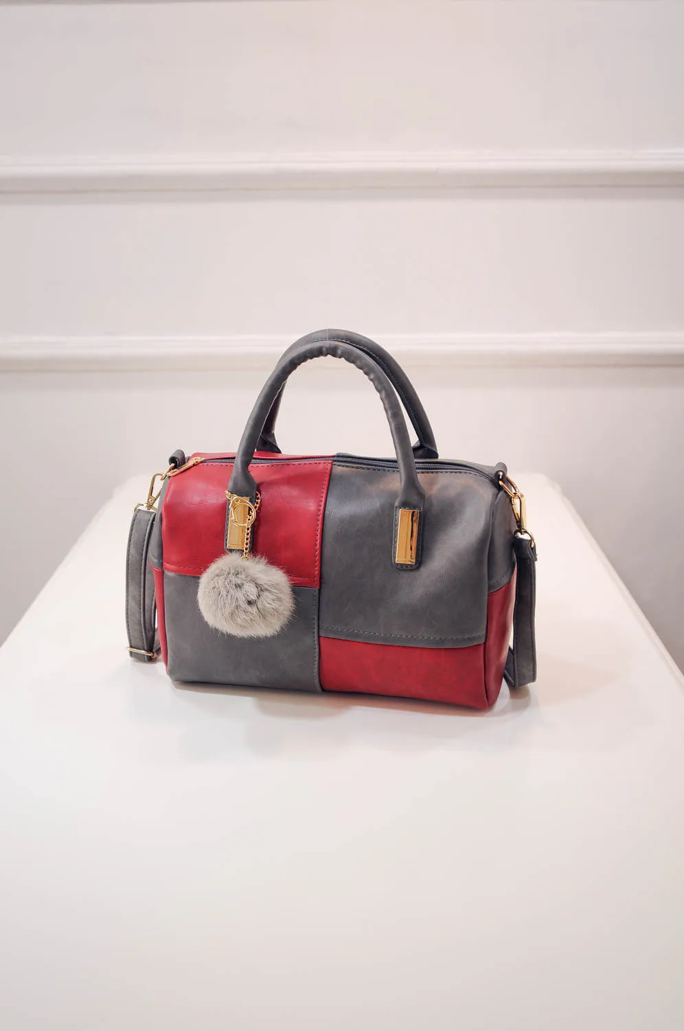 New Boston fashion tote bag a shoulder crosswise pillowcase patchwork bag for woman handbag
New Boston fashion tote bag a shoulder crosswise pillowcase patchwork bag for woman handbag