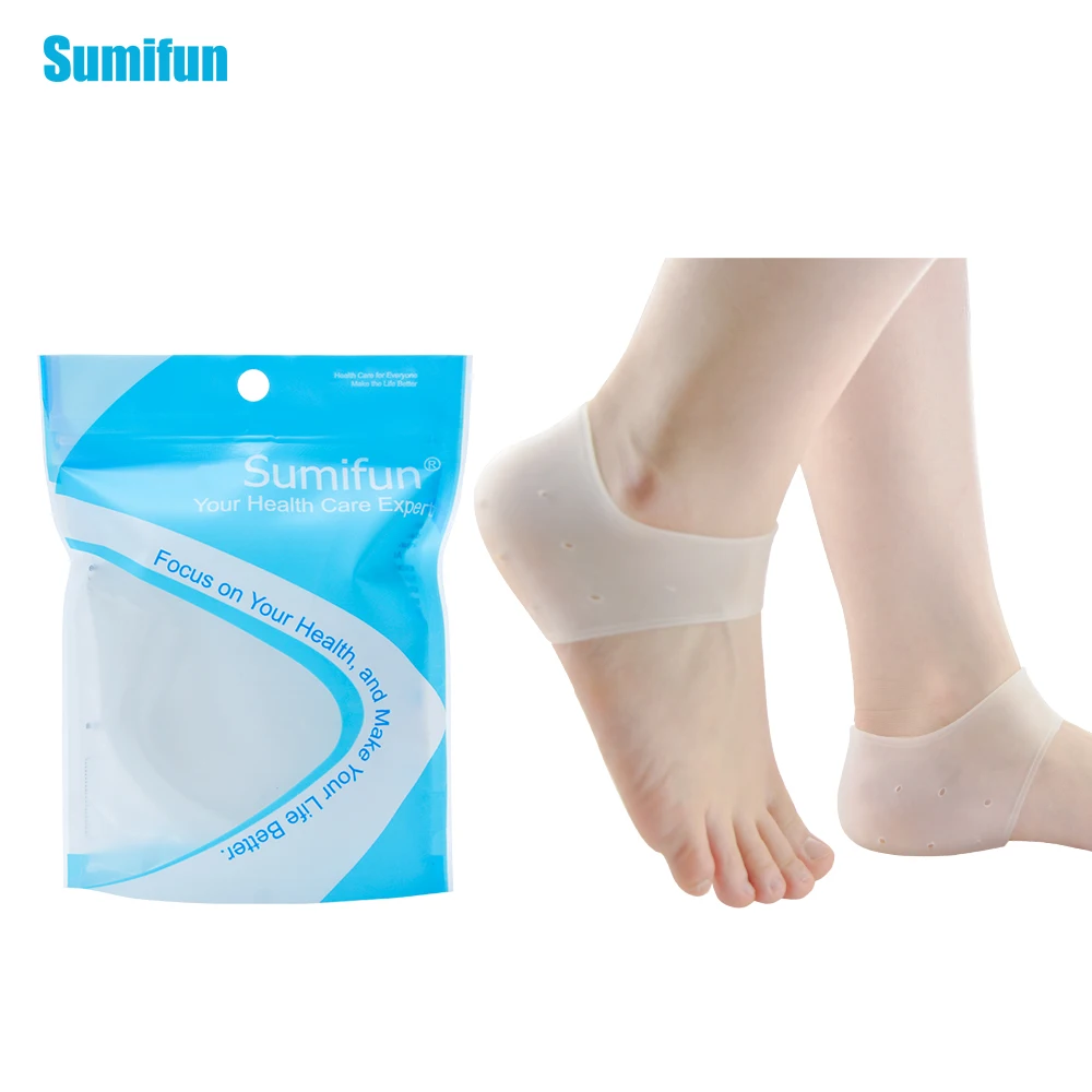 2Pcs Delicate Silicone Moisturizing Gel Heel Socks Like Cracked Foot Skin Care Protector Feet Massager Foot Pain Relief C127
2Pcs Delicate Silicone Moisturizing Gel Heel Socks Like Cracked Foot Skin Care Protector Feet Massager Foot Pain Relief C127