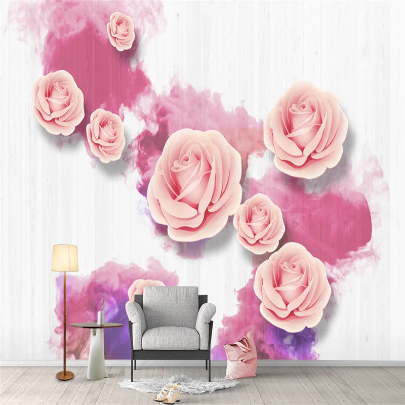 Romantic Flowers 3D Wallpapers High Quality Pink Floral 3D Wall Murals Photo Walll Papers for Living Room Background Home Decor
Romantic Flowers 3D Wallpapers High Quality Pink Floral 3D Wall Murals Photo Walll Papers for Living Room Background Home Decor