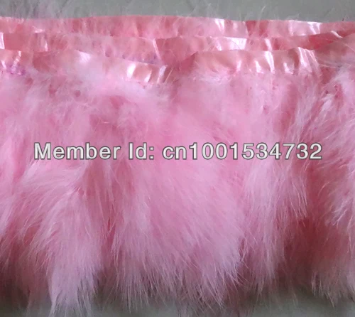 Free Shipping 6Yards 15-18cm width Pink Turkey Feather trim for Skirt Dress AAA quality for Carnival showgirl customes
Free Shipping 6Yards 15-18cm width Pink Turkey Feather trim for Skirt Dress AAA quality for Carnival showgirl customes