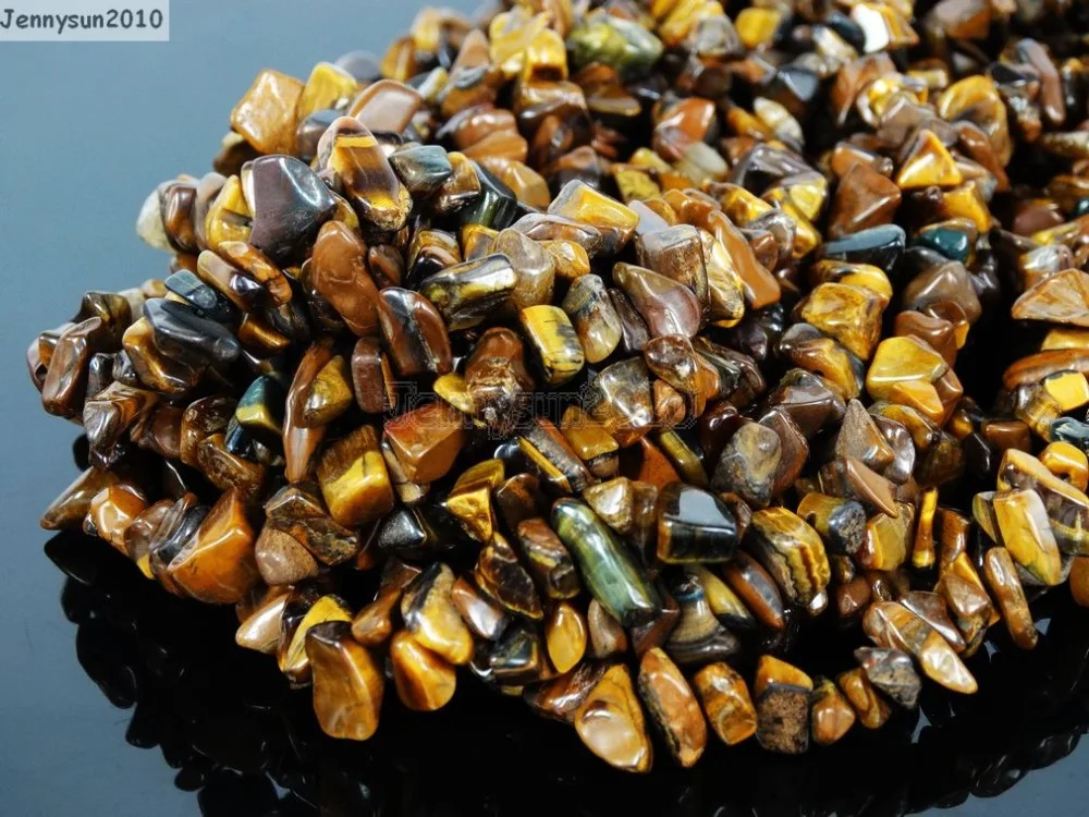 Natural Tiger's Eye Gems stone 5-8mm Freeformed Chip Beads 35'' for Jewelry Making Crafts 5 Strands/Pack
Natural Tiger's Eye Gems stone 5-8mm Freeformed Chip Beads 35'' for Jewelry Making Crafts 5 Strands/Pack