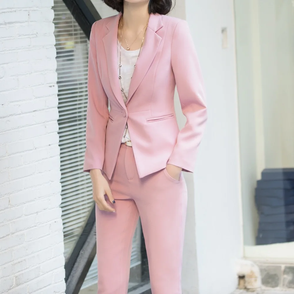 Set female 19 autumn new temperament casual white small suit jacket large size professional + trousers elegant fashion two-piece
Set female 19 autumn new temperament casual white small suit jacket large size professional + trousers elegant fashion two-piece