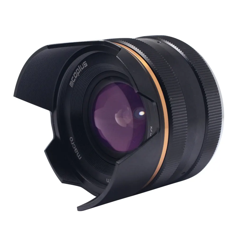 Mcoplus 14mm f/3.5 Wide Angle Manual Focus Macro Lens for Canon EF-E M1 M2 M3 M5 M6 M10 M100 APS-C Mirrorless Camera
Mcoplus 14mm f/3.5 Wide Angle Manual Focus Macro Lens for Canon EF-E M1 M2 M3 M5 M6 M10 M100 APS-C Mirrorless Camera