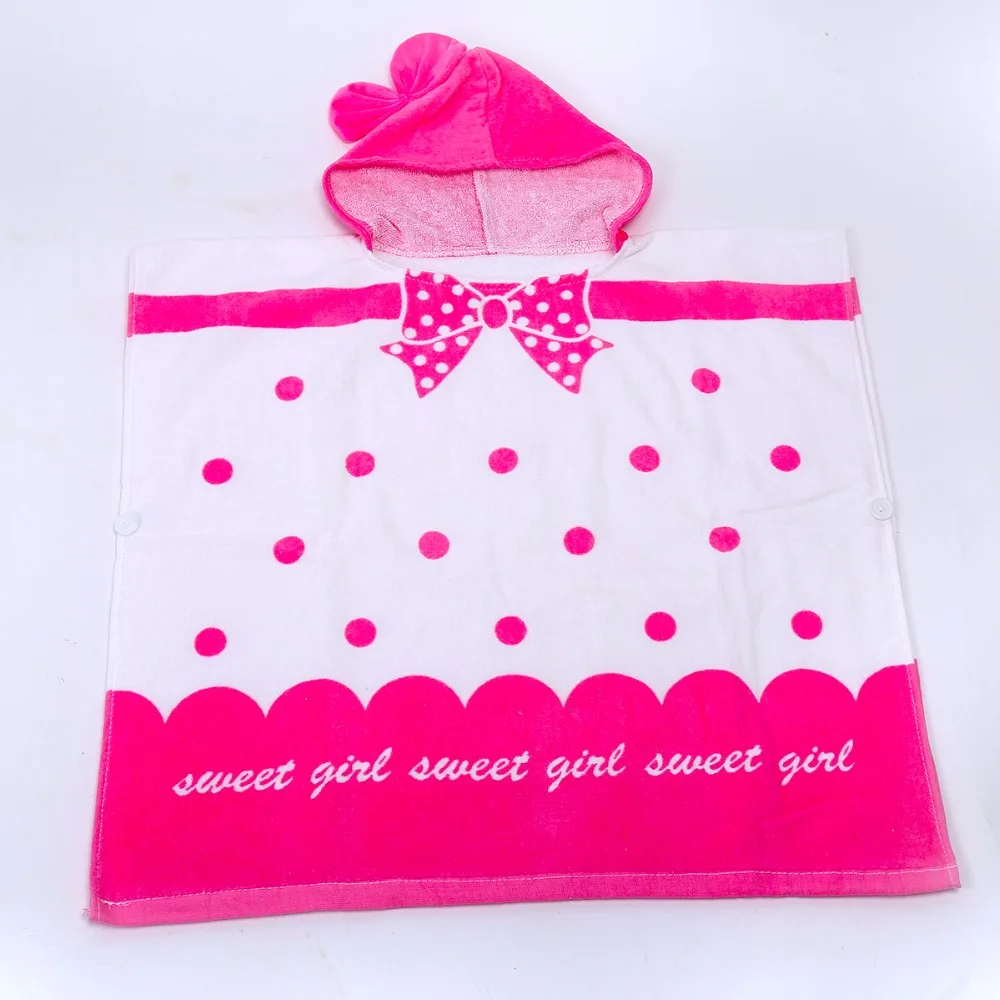 Kids Children Girl Hooded Poncho Swim Beach Bath Towel Wear Butterfly Bathrobes Cotton
Kids Children Girl Hooded Poncho Swim Beach Bath Towel Wear Butterfly Bathrobes Cotton