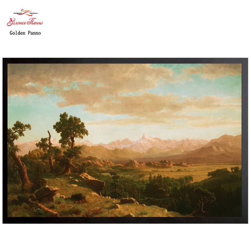 Golden Panno Needlework DIY DMC Cross stitch Sets For Embroidery tree and mointains landscape Counted scenic Cross-Stitching7
Golden Panno Needlework DIY DMC Cross stitch Sets For Embroidery tree and mointains landscape Counted scenic Cross-Stitching7