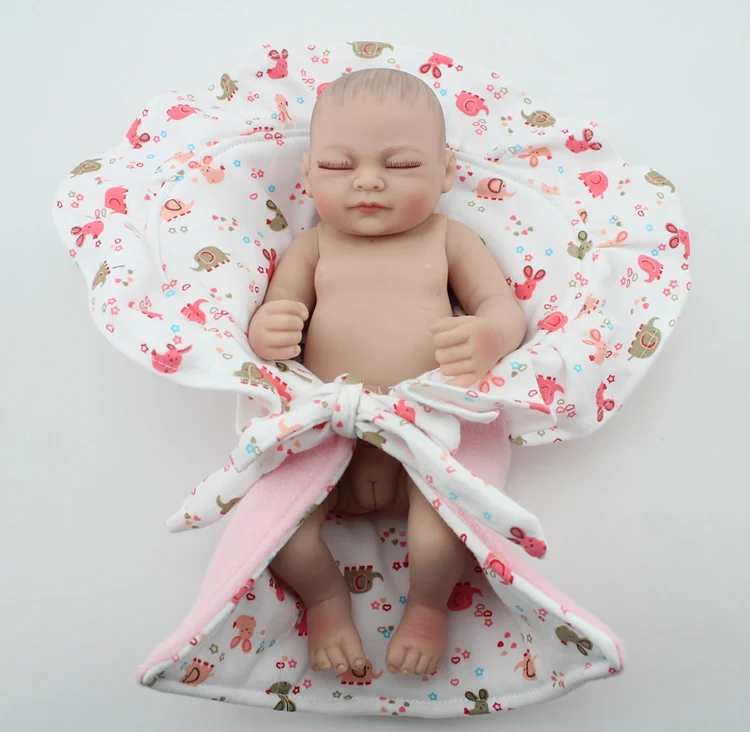 Reborn Doll toys bath Baby 28cm Lifelike Baby Doll Educational toy Play House gift for kids Full body Silicone Reborn Doll Toy
Reborn Doll toys bath Baby 28cm Lifelike Baby Doll Educational toy Play House gift for kids Full body Silicone Reborn Doll Toy