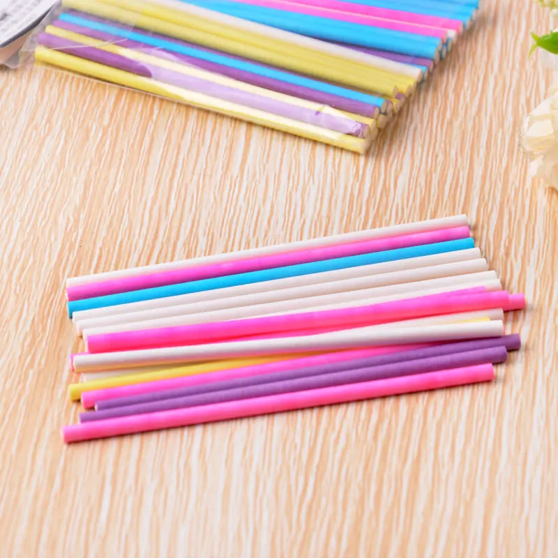 50* 100pcs Colorful Cake Pop Lollipop Stick Paper Lollypops Candy Chocolate Sugar Pen Dessert Decoration Tools Bakery
50* 100pcs Colorful Cake Pop Lollipop Stick Paper Lollypops Candy Chocolate Sugar Pen Dessert Decoration Tools Bakery