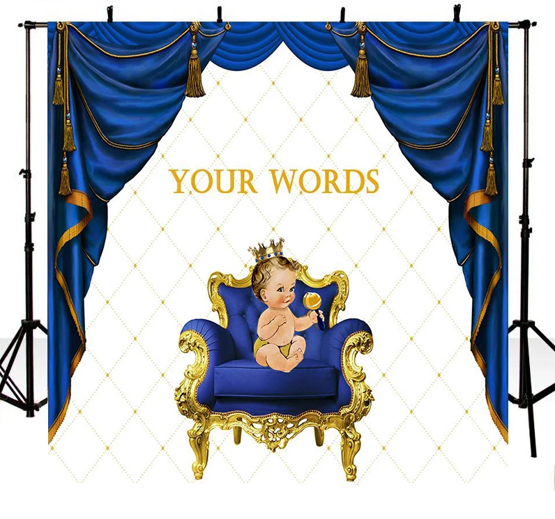 custom DIV Royal blue curtains white birthday photo backdrop Vinyl cloth High Computer printed Painted newborn baby Background
custom DIV Royal blue curtains white birthday photo backdrop Vinyl cloth High Computer printed Painted newborn baby Background
