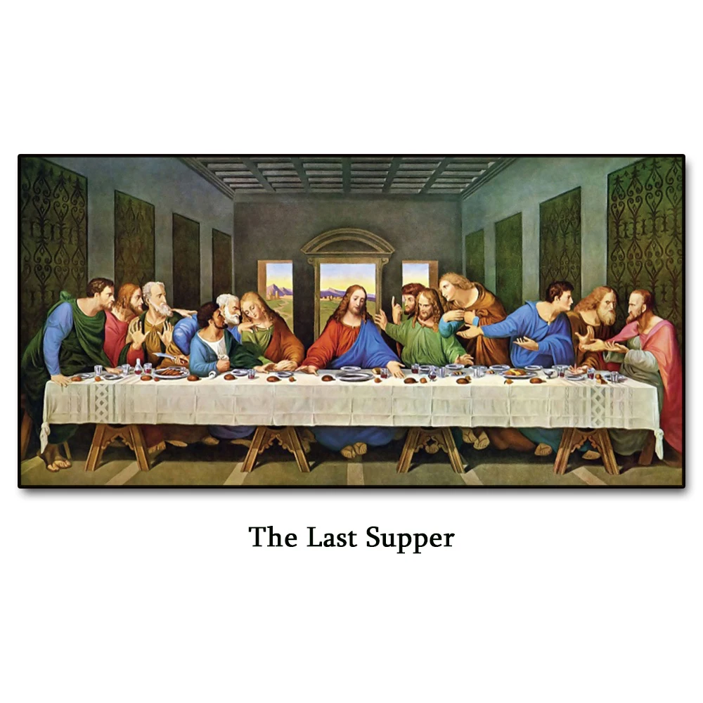 The Last supper Wall Pictures Poster and Print Canvas Painting Calligraphy Decoration for Living Room Bedroom Home Decor
The Last supper Wall Pictures Poster and Print Canvas Painting Calligraphy Decoration for Living Room Bedroom Home Decor