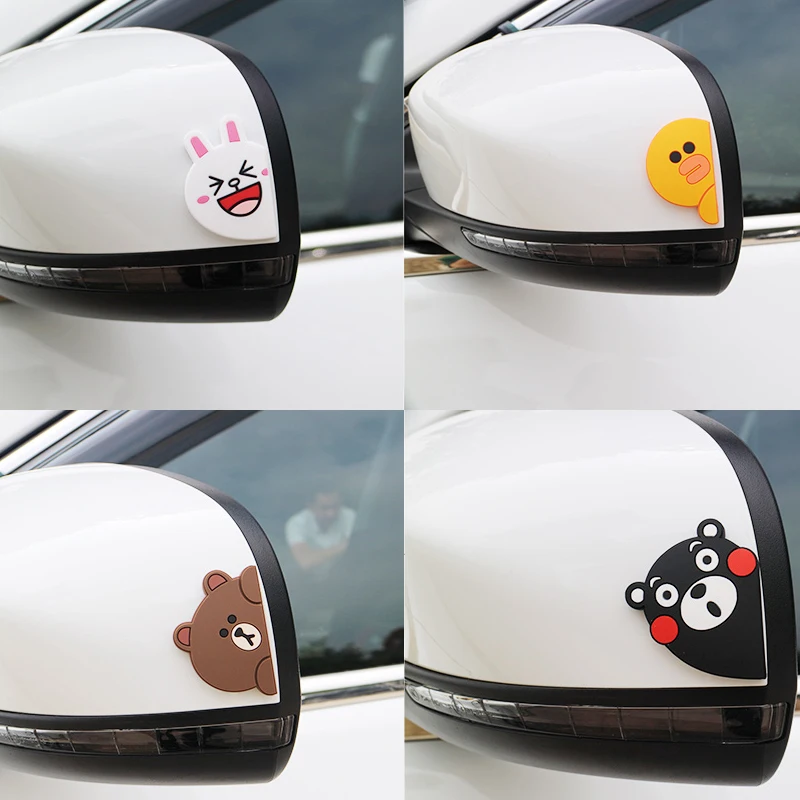 A Pair Funny Car Stickers Cute Cartoon Anti-collision Protection Stickers Car Door View Mirror Guards Car Styling Accessories
A Pair Funny Car Stickers Cute Cartoon Anti-collision Protection Stickers Car Door View Mirror Guards Car Styling Accessories