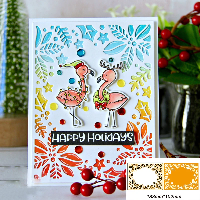 Floral Lace Frame Background Die Cut Scrapbooking DIY Embossing Handmade Decoration Stencil Craft Card Album Photo Making
Floral Lace Frame Background Die Cut Scrapbooking DIY Embossing Handmade Decoration Stencil Craft Card Album Photo Making